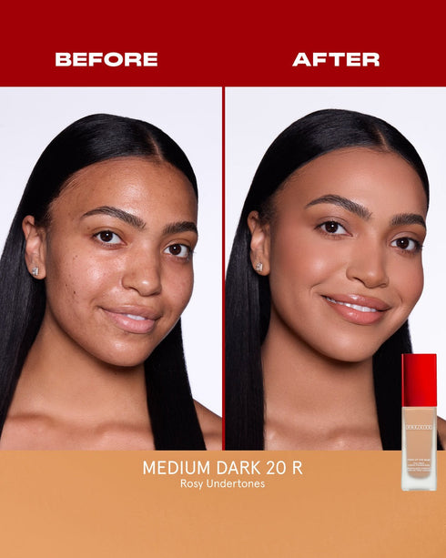 Medium Dark 20 R - Turn Up The Base Full Beat Liquid Foundation - GLAM MODA